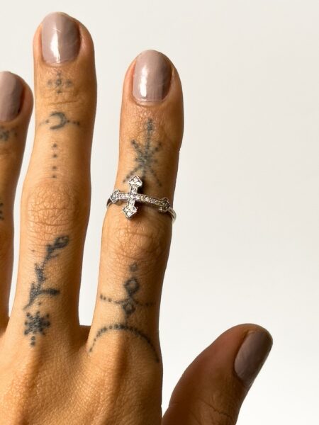 Ethereal Cross Ring