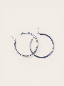 Silver Sonic Earrings